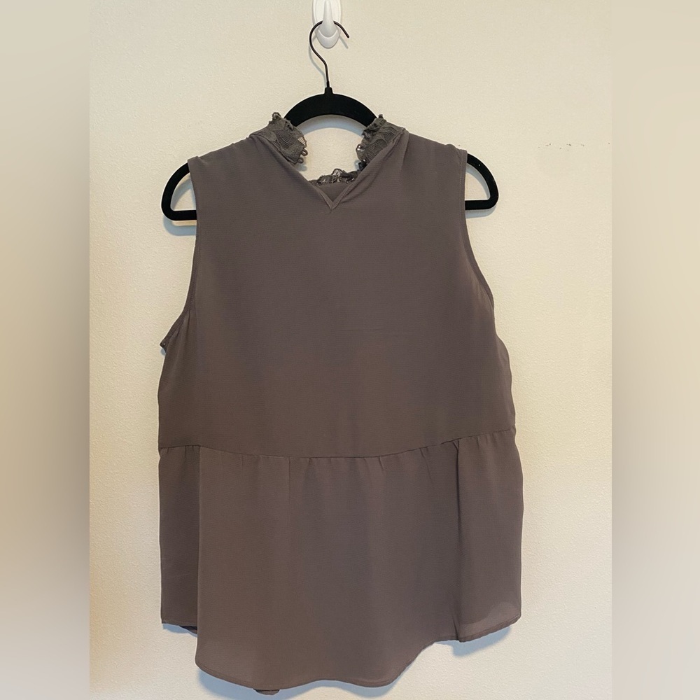 Women’s - Maurice’s Lace Chenille Blouse - Size XL - Picture 3 of 5